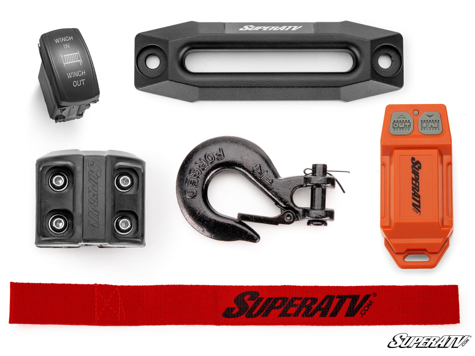 Kawasaki Mule Pro Ready-Fit Winch Black Ops