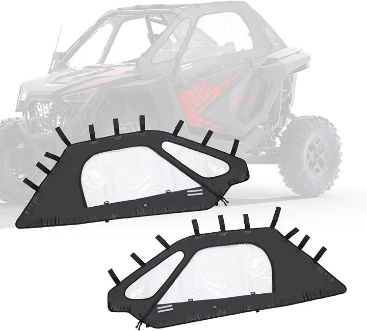 Kemimoto Soft Upper Doors Cargo Box for RZR Pro XP