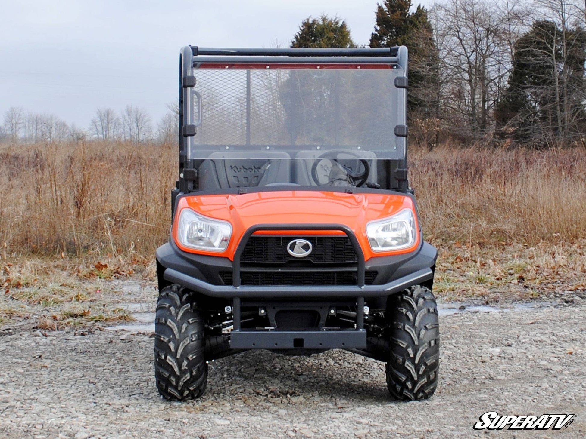 Kubota RTV X-900 / X-1120D Scratch-Resistant Full Windshield
