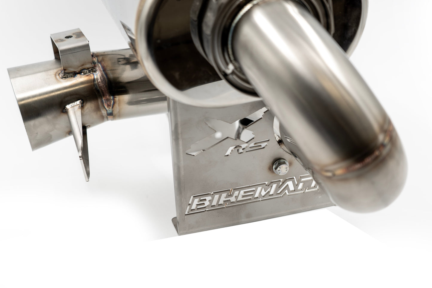 Bikeman Performance Maverick R Turbo-Back Center Exhaust 3-Inch