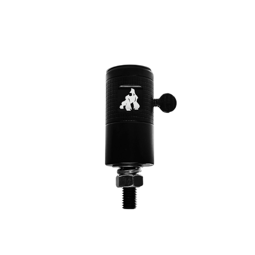 1/2" Whip Pole Mount- Black