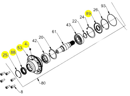 STM Billet Steel PTO Housing ProR