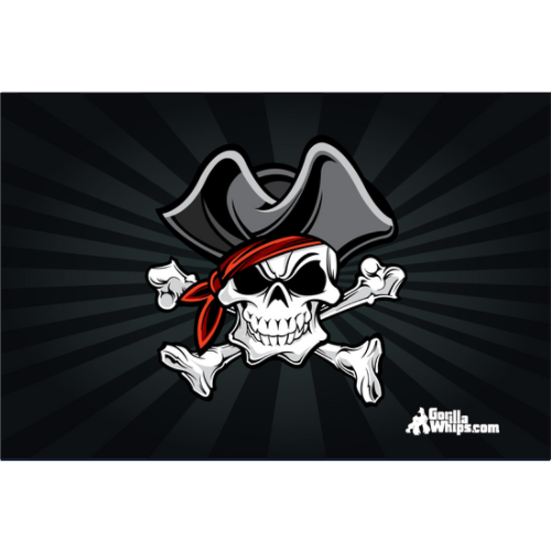 Pirate Skull Flag 12" x 18" Grommet Flag