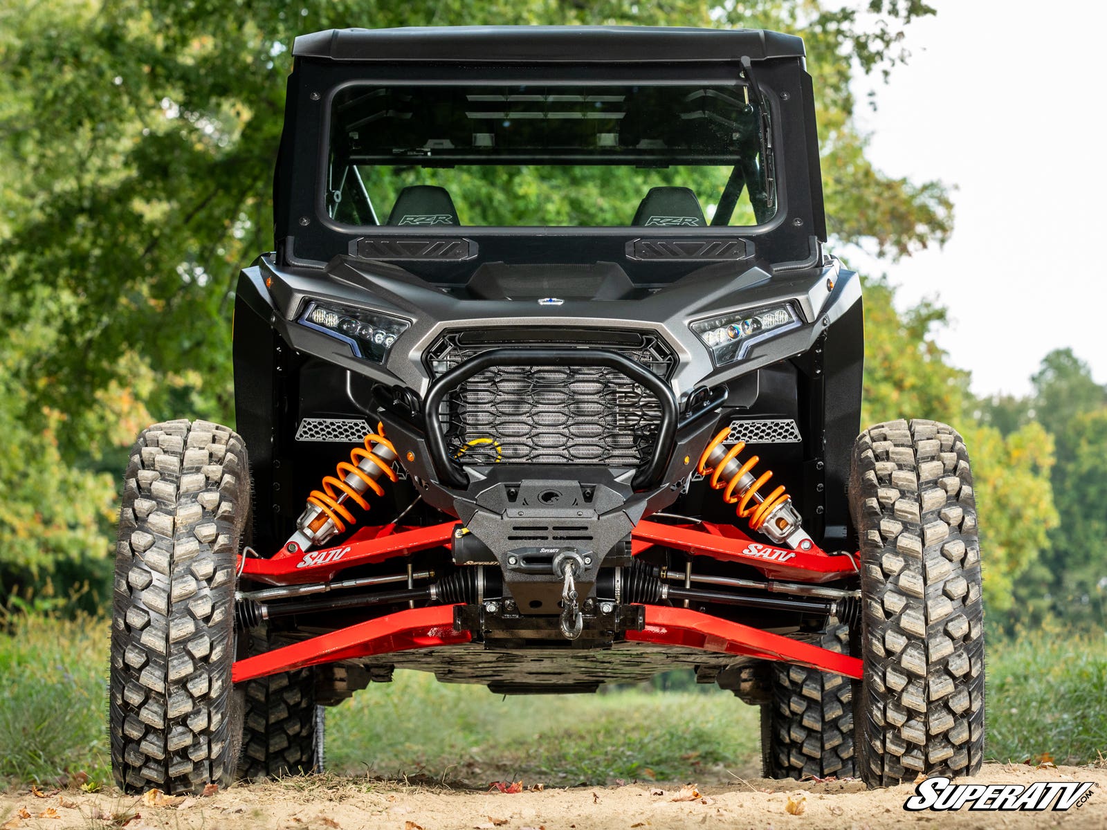 SuperATV Polaris RZR XP Winch Mount 3500 lb