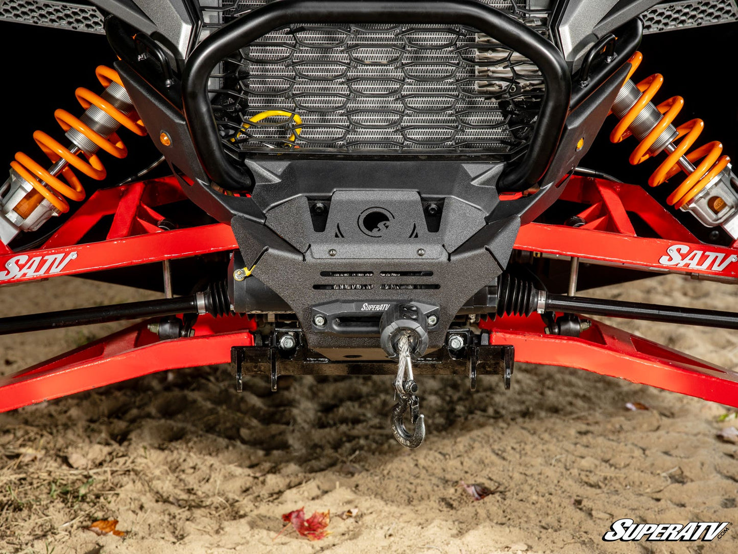 SuperATV Polaris RZR XP Winch Mount 3500 lb