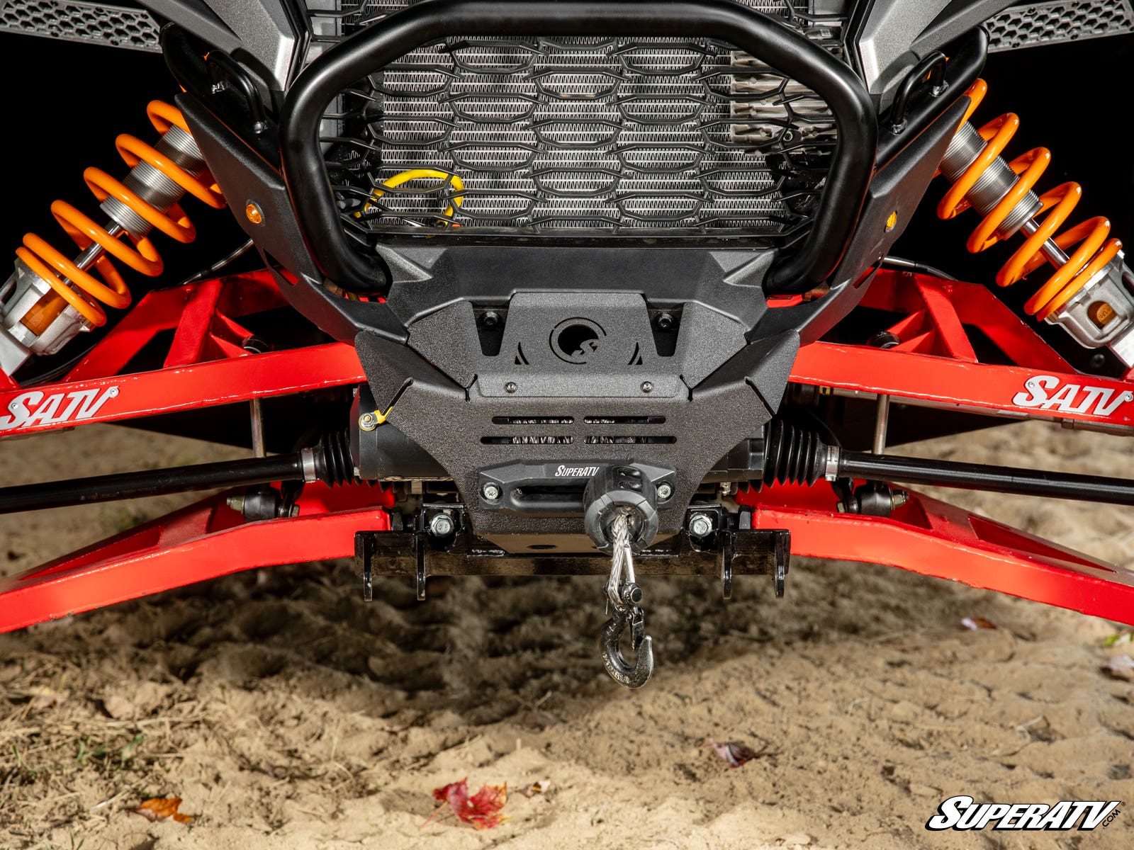 SuperATV Polaris RZR XP Winch Mount 3500 lb