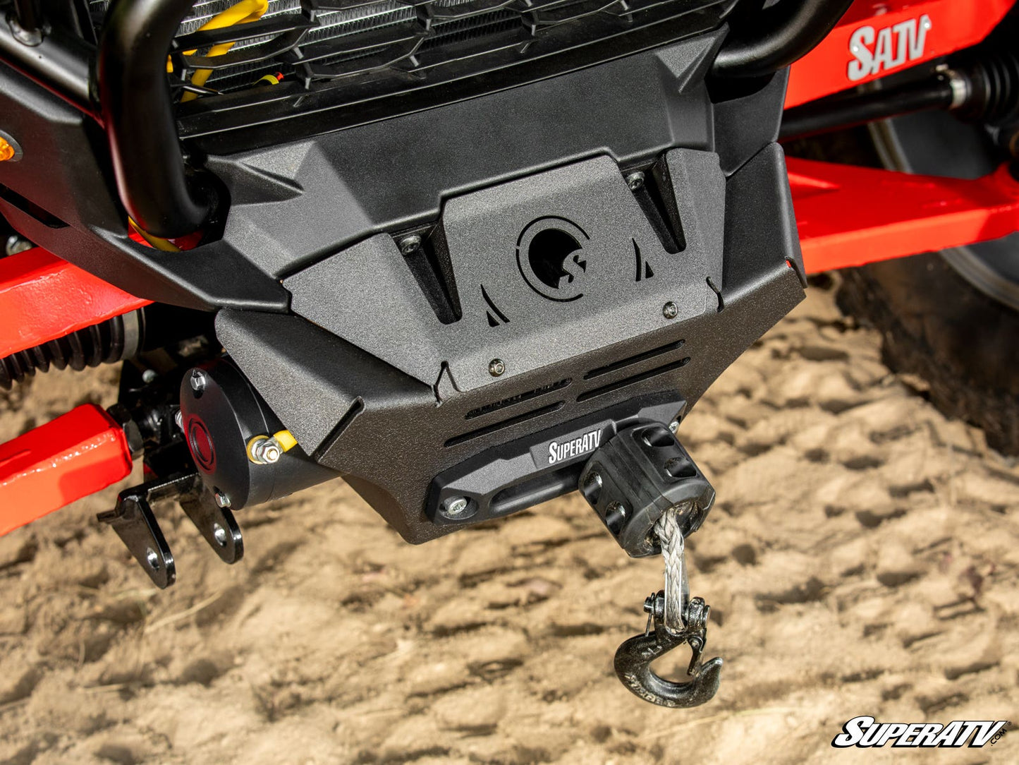 SuperATV Polaris RZR XP Winch Mount 3500 lb