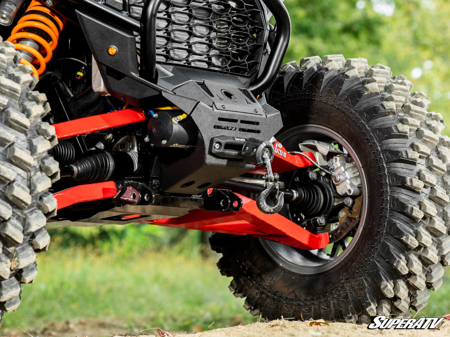 SuperATV Polaris RZR XP Winch Mount 3500 lb