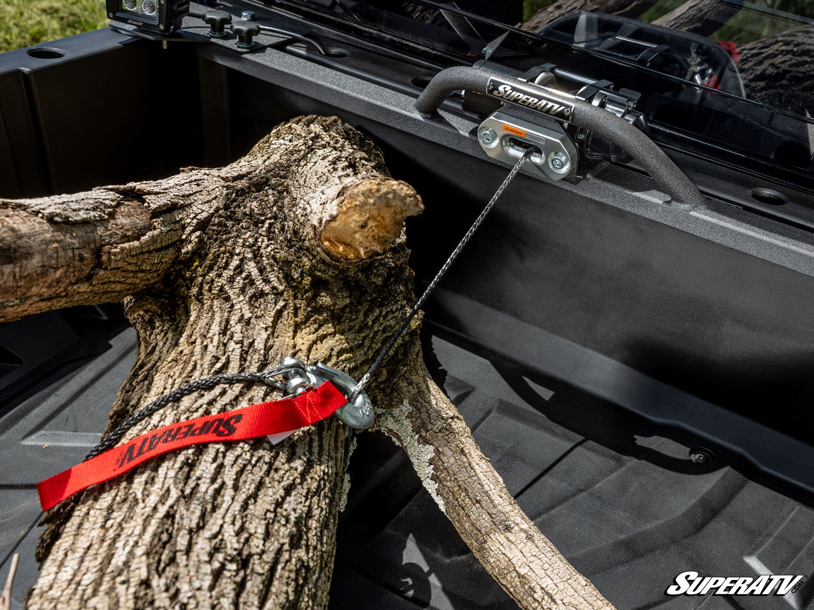 SuperATV Polaris General 1000 Bed Winch 500 Lb