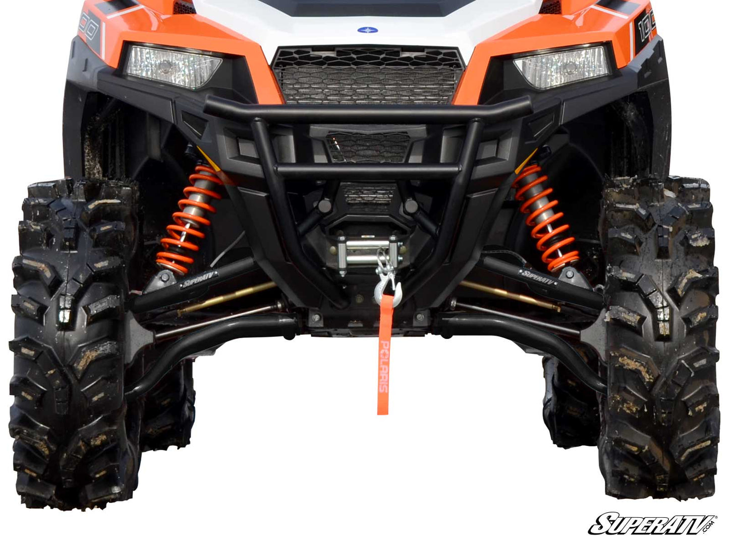 SuperATV Polaris General High-Clearance A-Arms 2-Inch Lift UV-Coated
