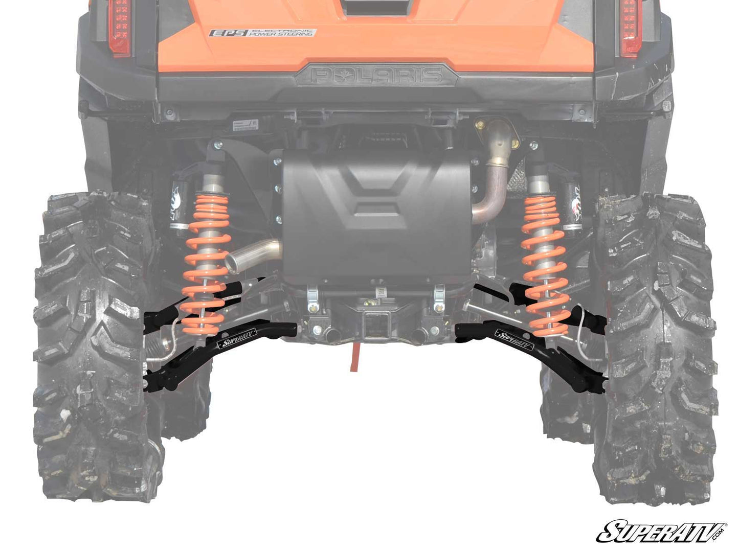 SuperATV Polaris RZR S 900 Offset A-Arms High Clearance 1.5"