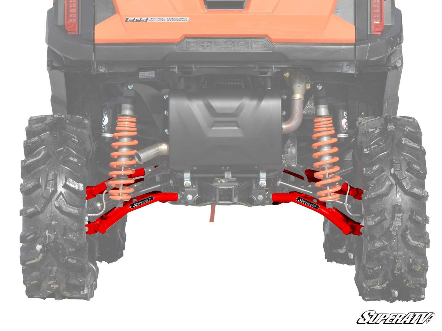 SuperATV Polaris RZR S 900 Offset A-Arms High Clearance 1.5"