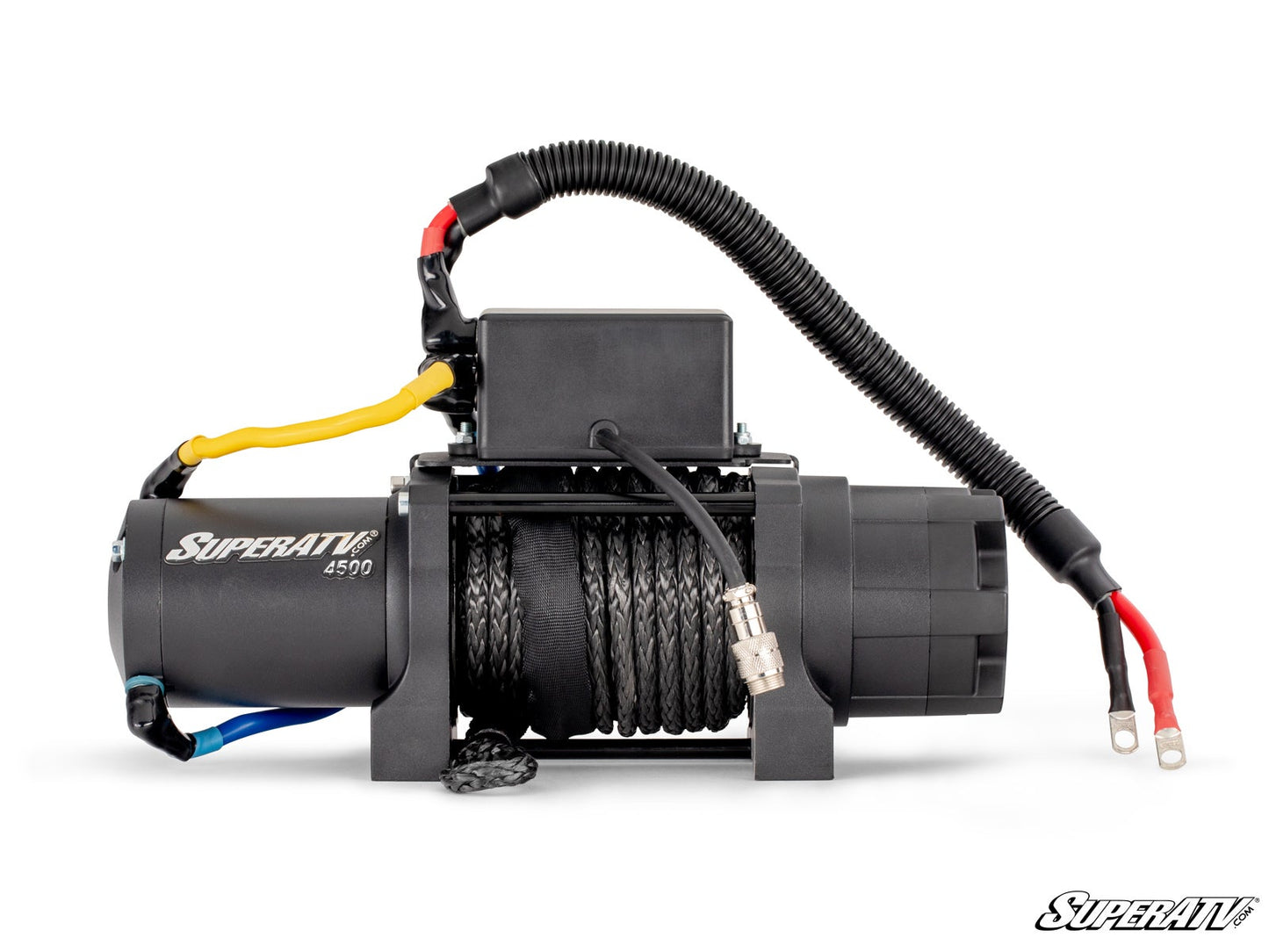 SuperATV Polaris General 1000 Ready-Fit Winch 4500 Lb Black Ops