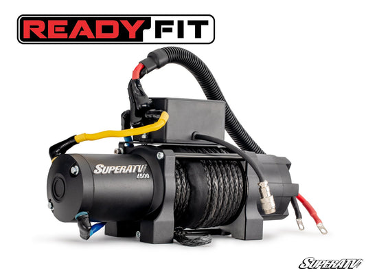 SuperATV Polaris General 1000 Ready-Fit Winch 4500 Lb Black Ops