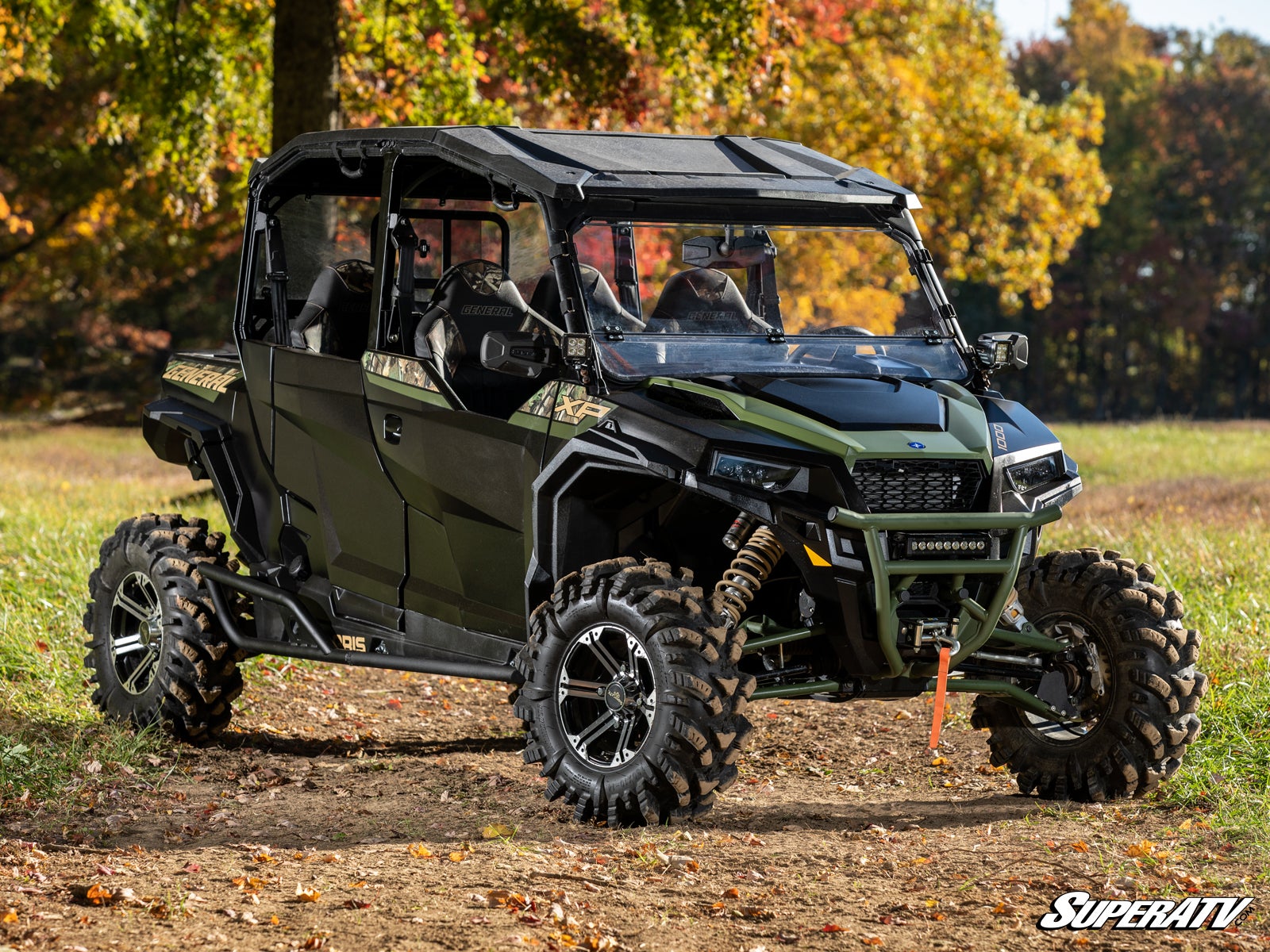 https://media.superatv.com/media/catalog/product/p/o/polaris-general-xp4-tree-kicker-nerf-bars_03.jpg?optimize=high&fit=bounds&height=&width=3840&quality=85&auto=webp&format=pjpg