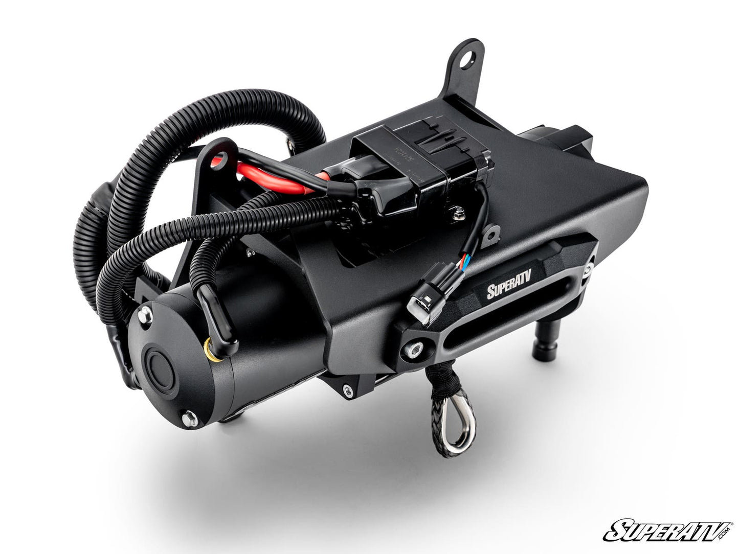 SuperATV Ready-Fit Winch 4500‑6000 lb for Polaris RZR Pro R