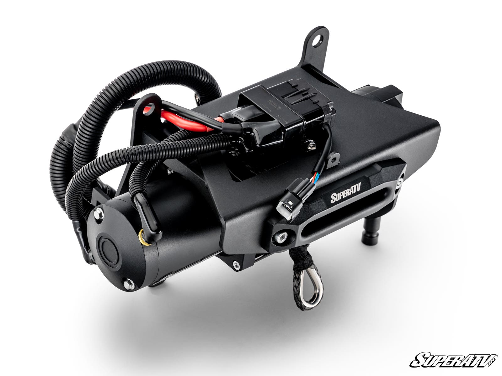 SuperATV Ready-Fit Winch 4500‑6000 lb for Polaris RZR Pro R