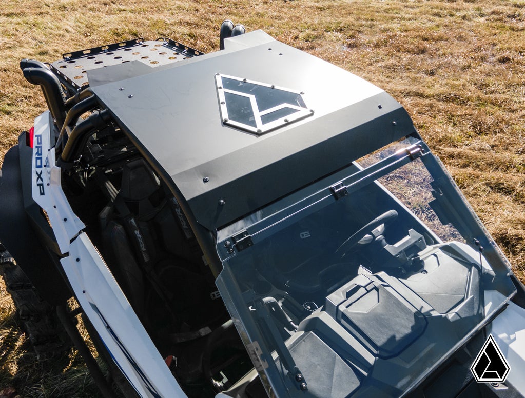 https://media.superatv.com/media/catalog/product/p/o/polaris-pro-xp-aluminum-roof-with-sun-roof_02.jpg?optimize=high&fit=bounds&height=&width=3840&quality=85&auto=webp&format=pjpg