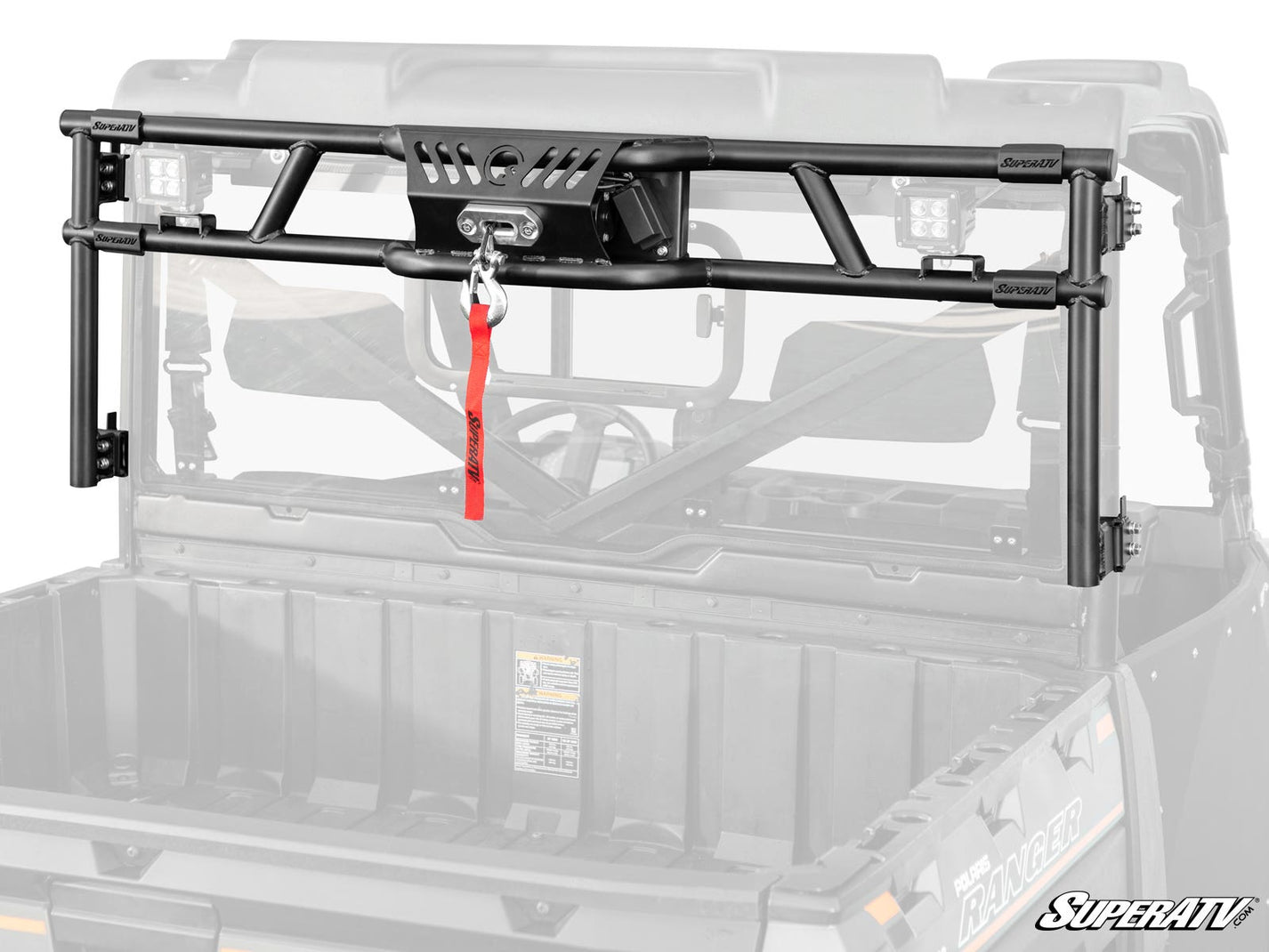 Polaris Ranger 1000 Game Loader Rack – 500 lb Winch, No‑Drill Install
