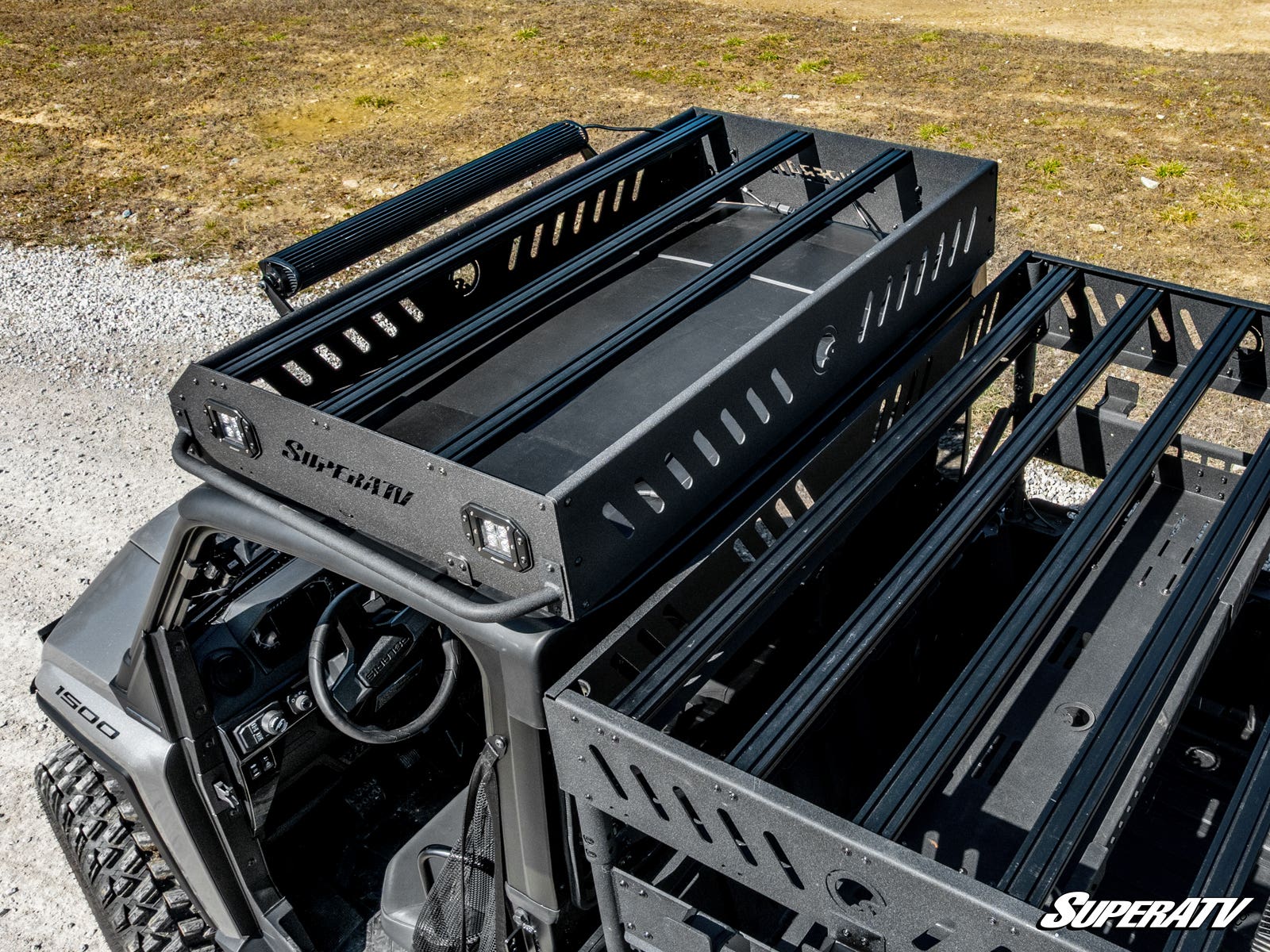 SuperATV Polaris Ranger XD 1500 Roof Rack – Aluminum Cargo Solution