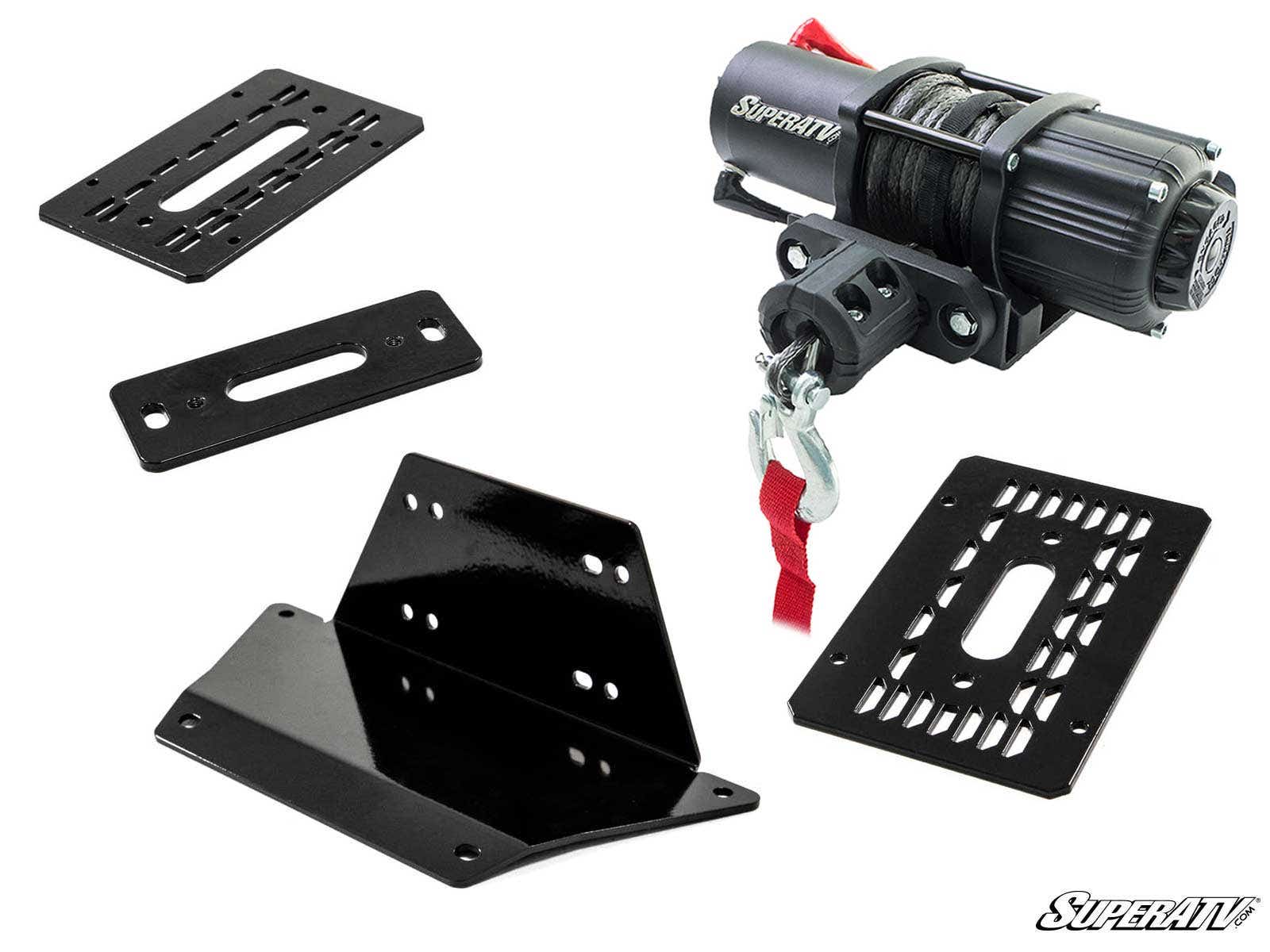 SuperATV Gravely Atlas JSV Winch Mounting Plate