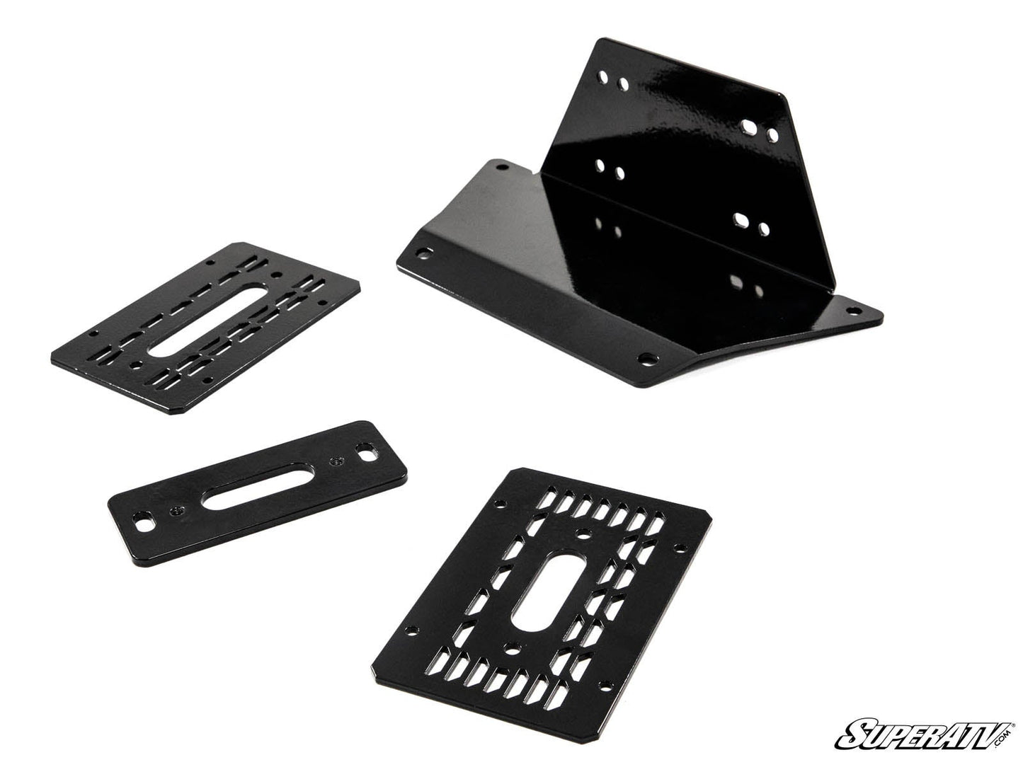 SuperATV Polaris Ranger XP 570 Heavy‑Duty Winch Mounting Plate