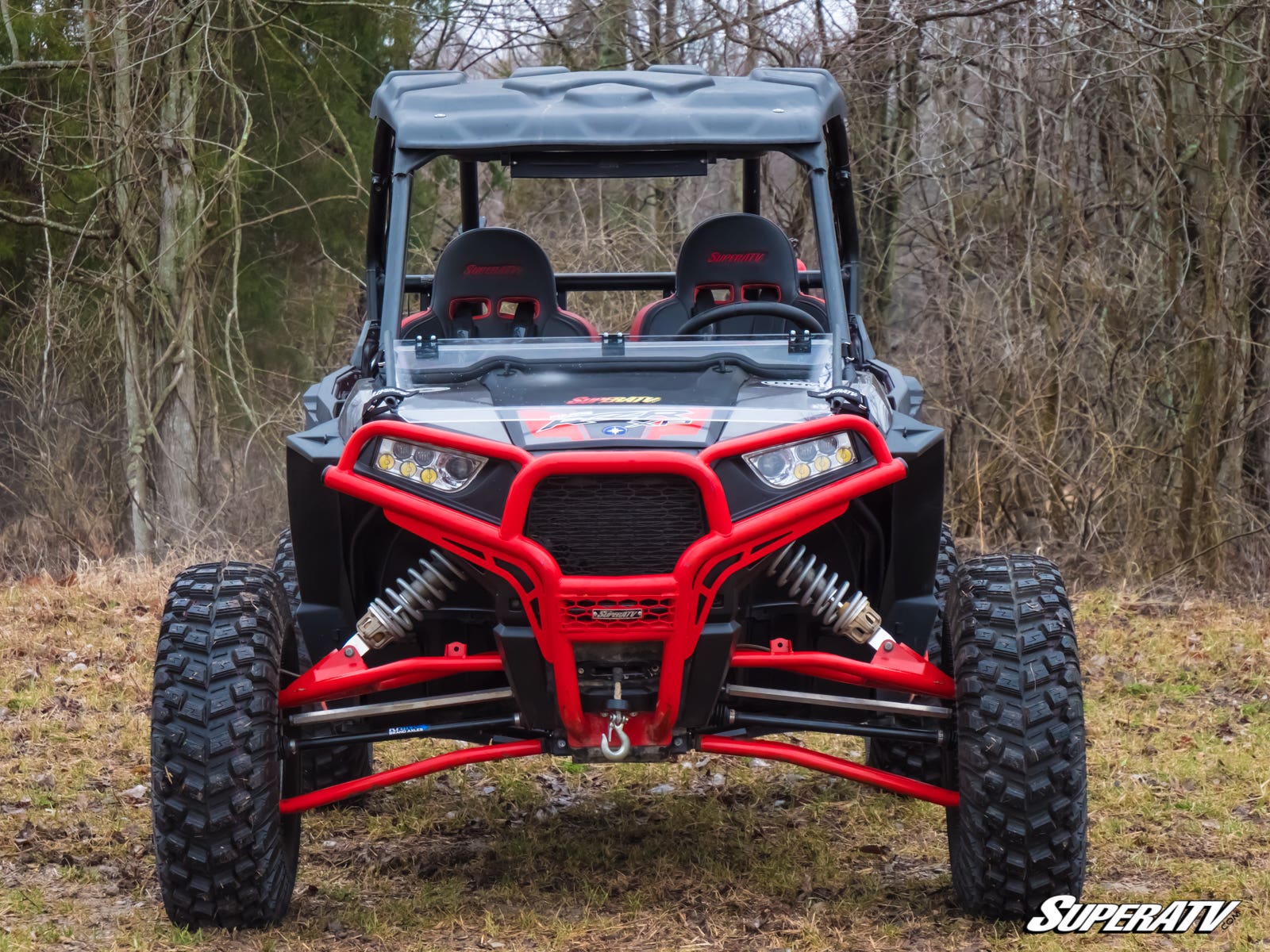 SuperATV Polaris RZR XP 1000 Flip Down Windshield