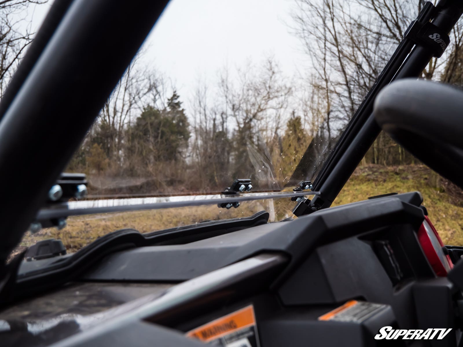SuperATV Polaris RZR XP 1000 Flip Down Windshield