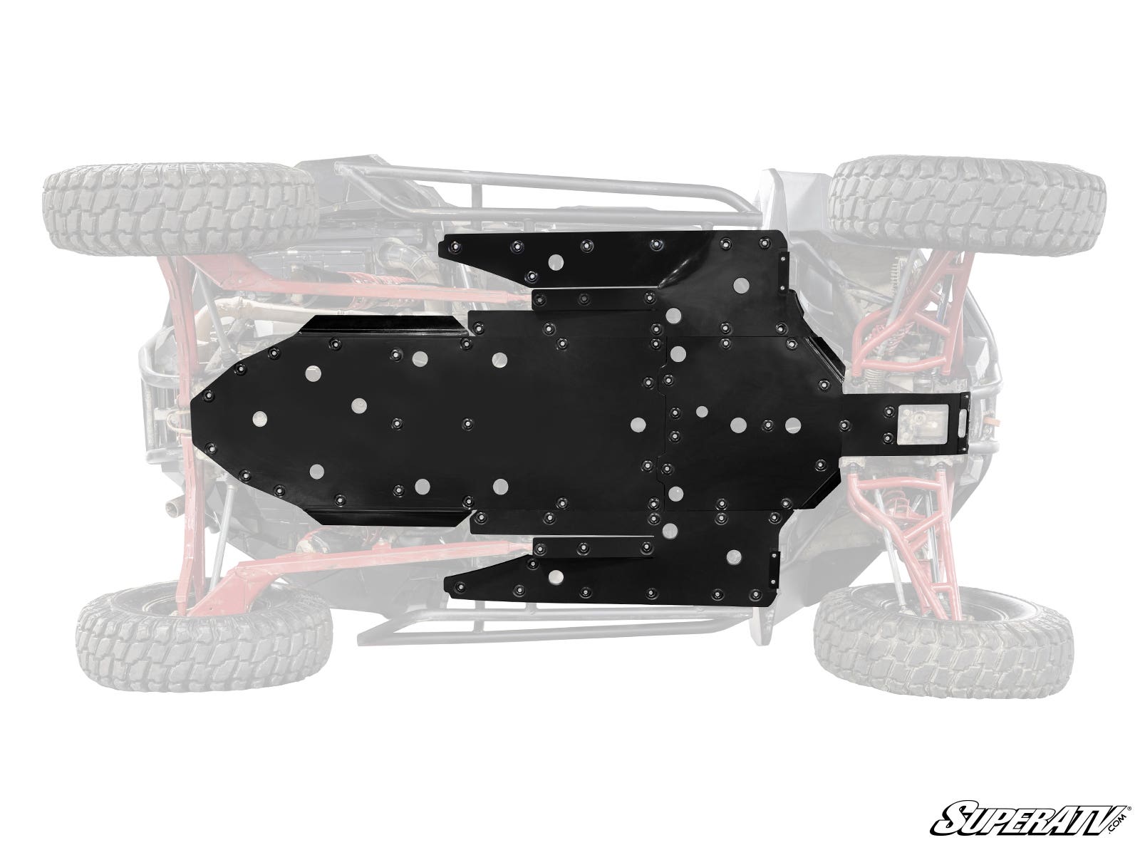 SuperATV Polaris RZR XP 1000 Full Skid Plate ARMW