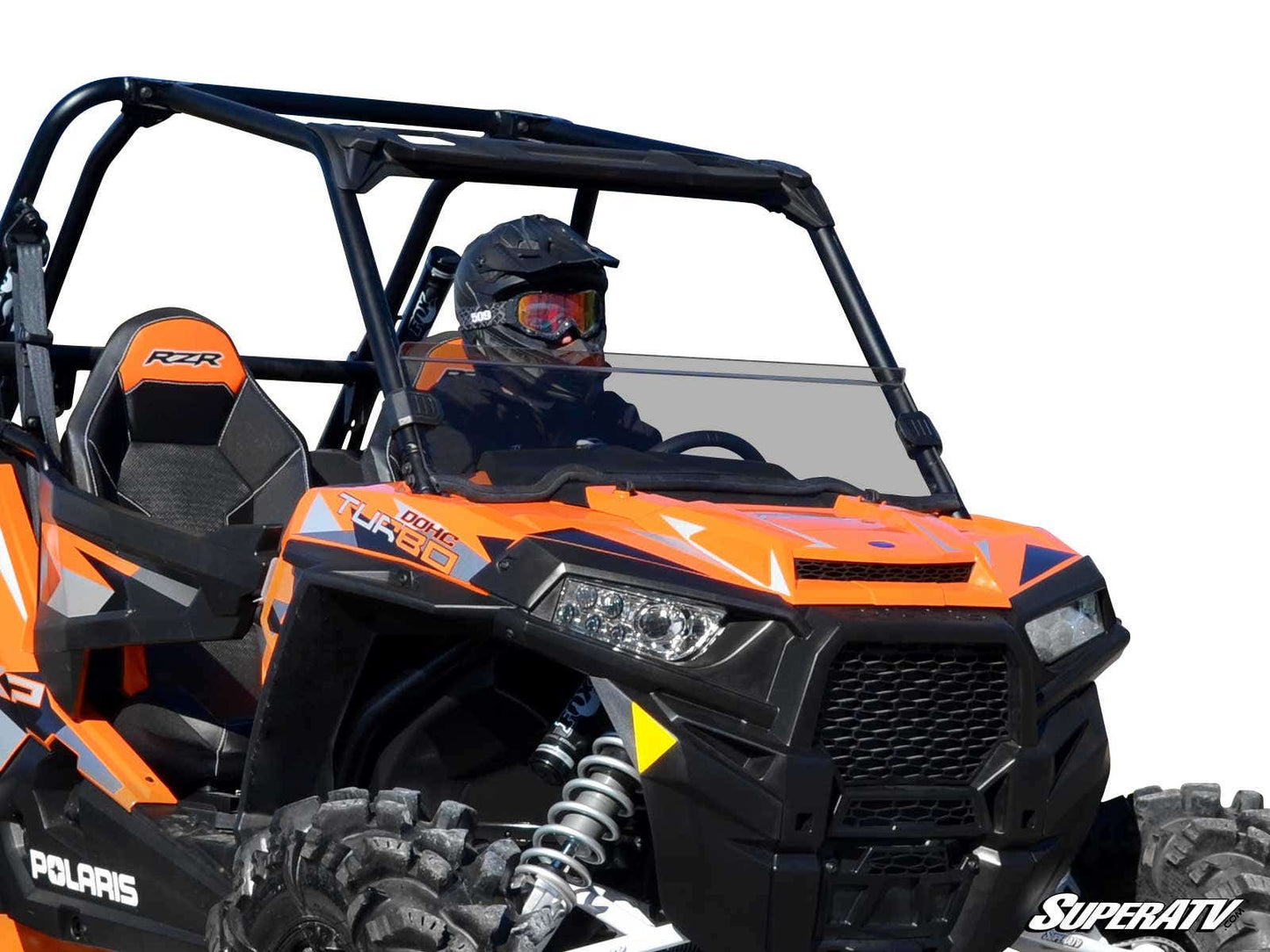 SuperATV Polaris RZR S 1000 Half Windshield Scratch Resistant
