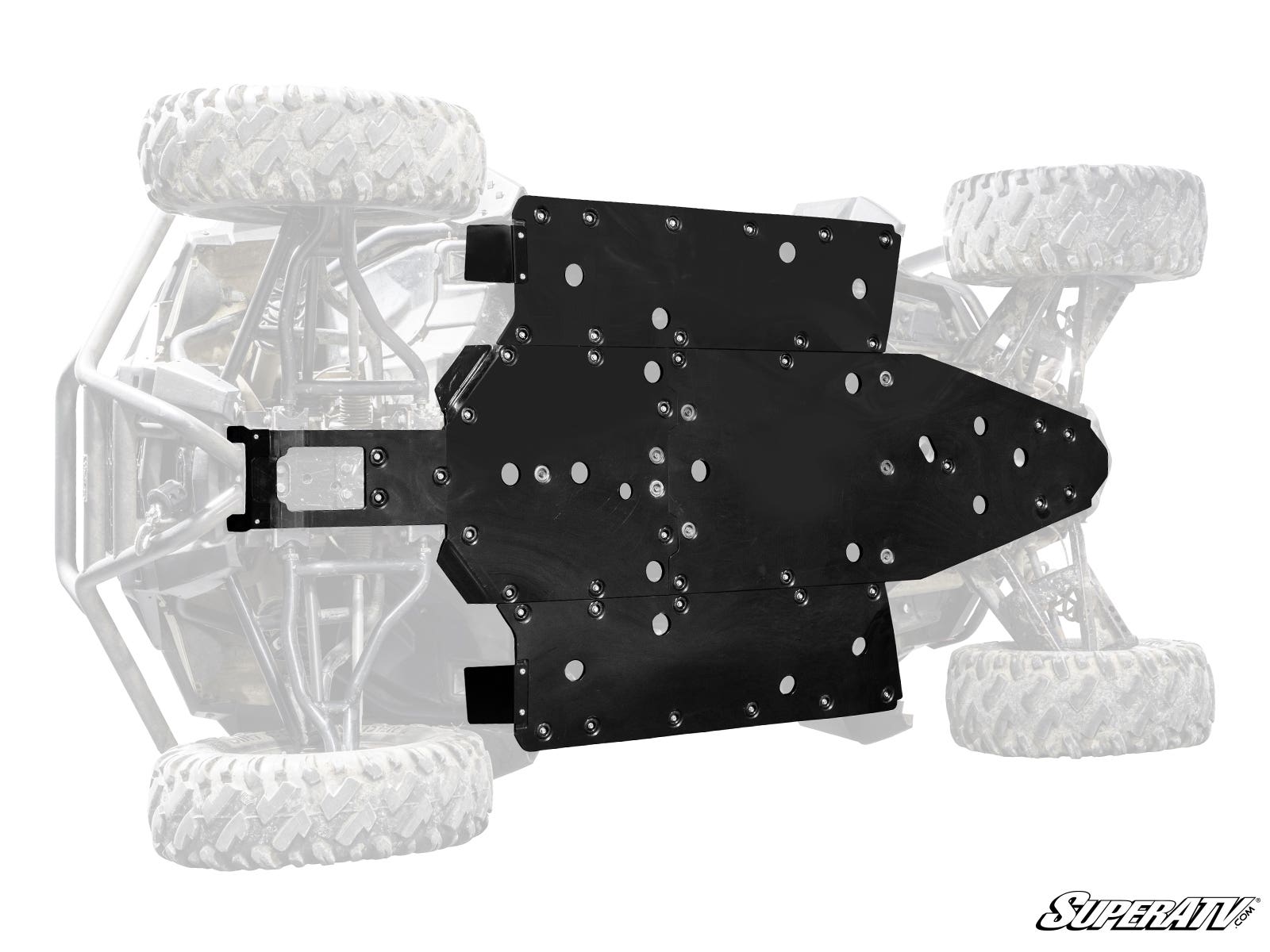 SuperATV Polaris RZR Trail 900 Full Skid Plate ARMW