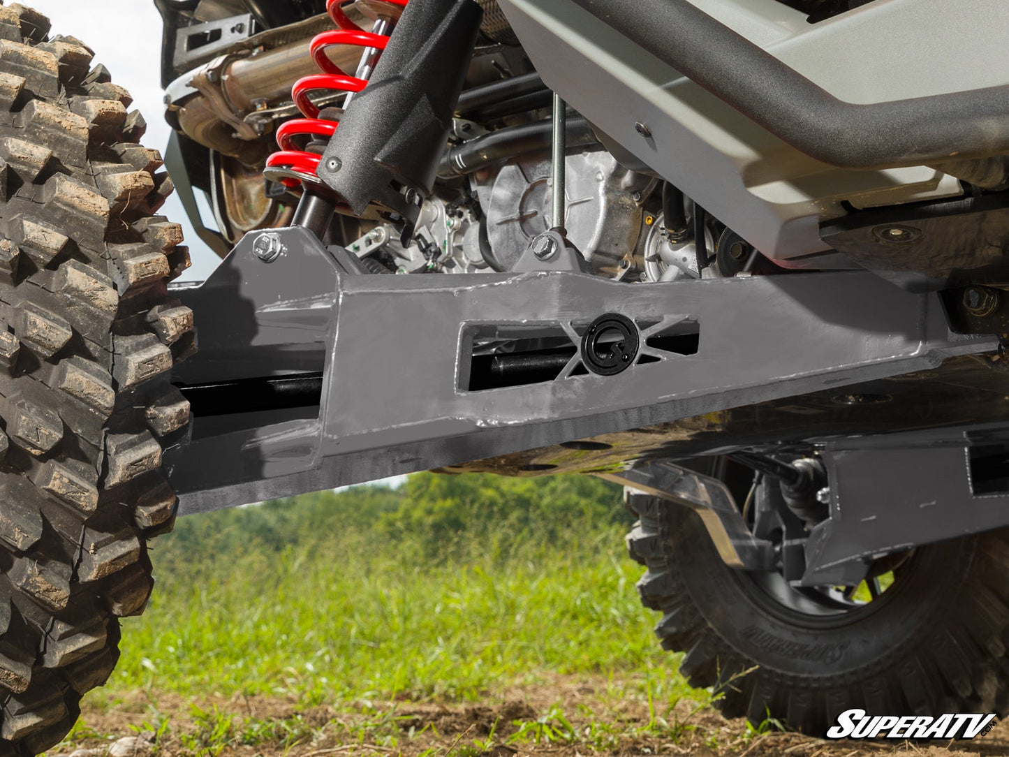 SuperATV Polaris RZR Turbo R Rear Toe Link Kit Chromoly