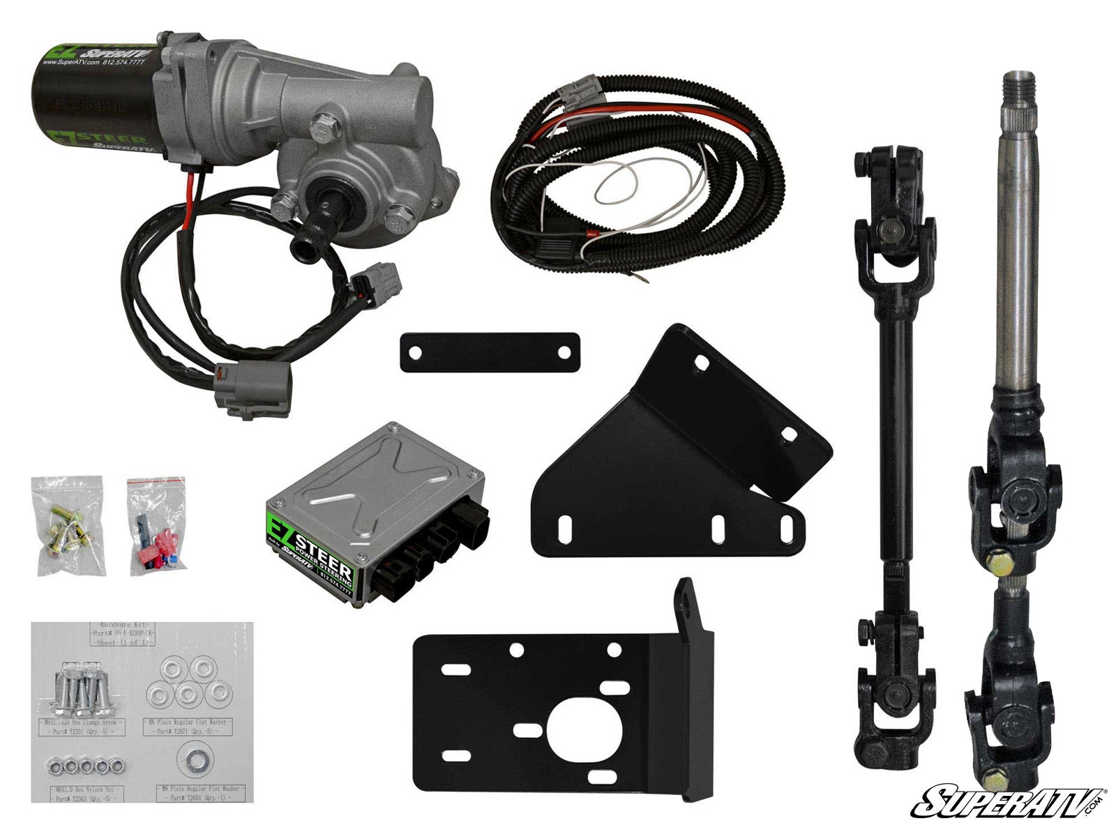 SuperATV Polaris RZR XP 900 Power Steering Kit EZ-STEER