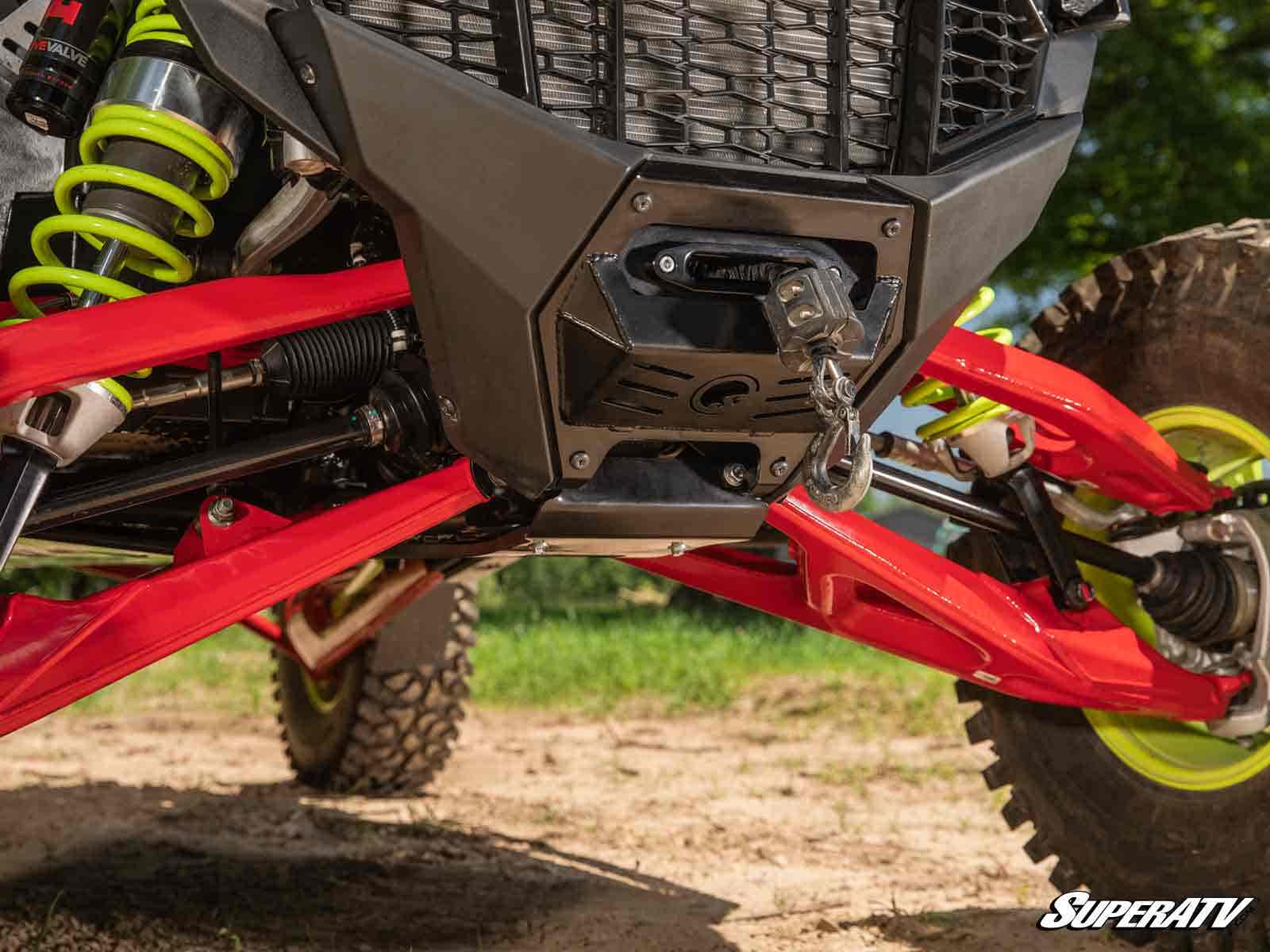 SuperATV Ready-Fit Winch 4500‑6000 lb for Polaris RZR Pro R