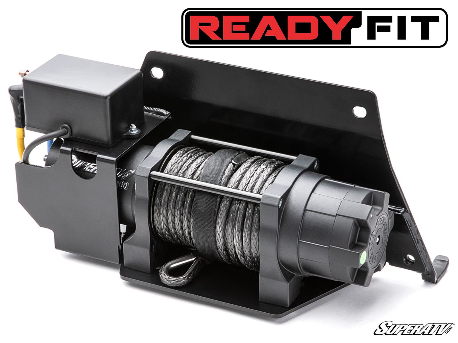 SuperATV Polaris Ranger 1000 Ready-Fit Winch Plug-and-Play 4500 lb / 6000 lb