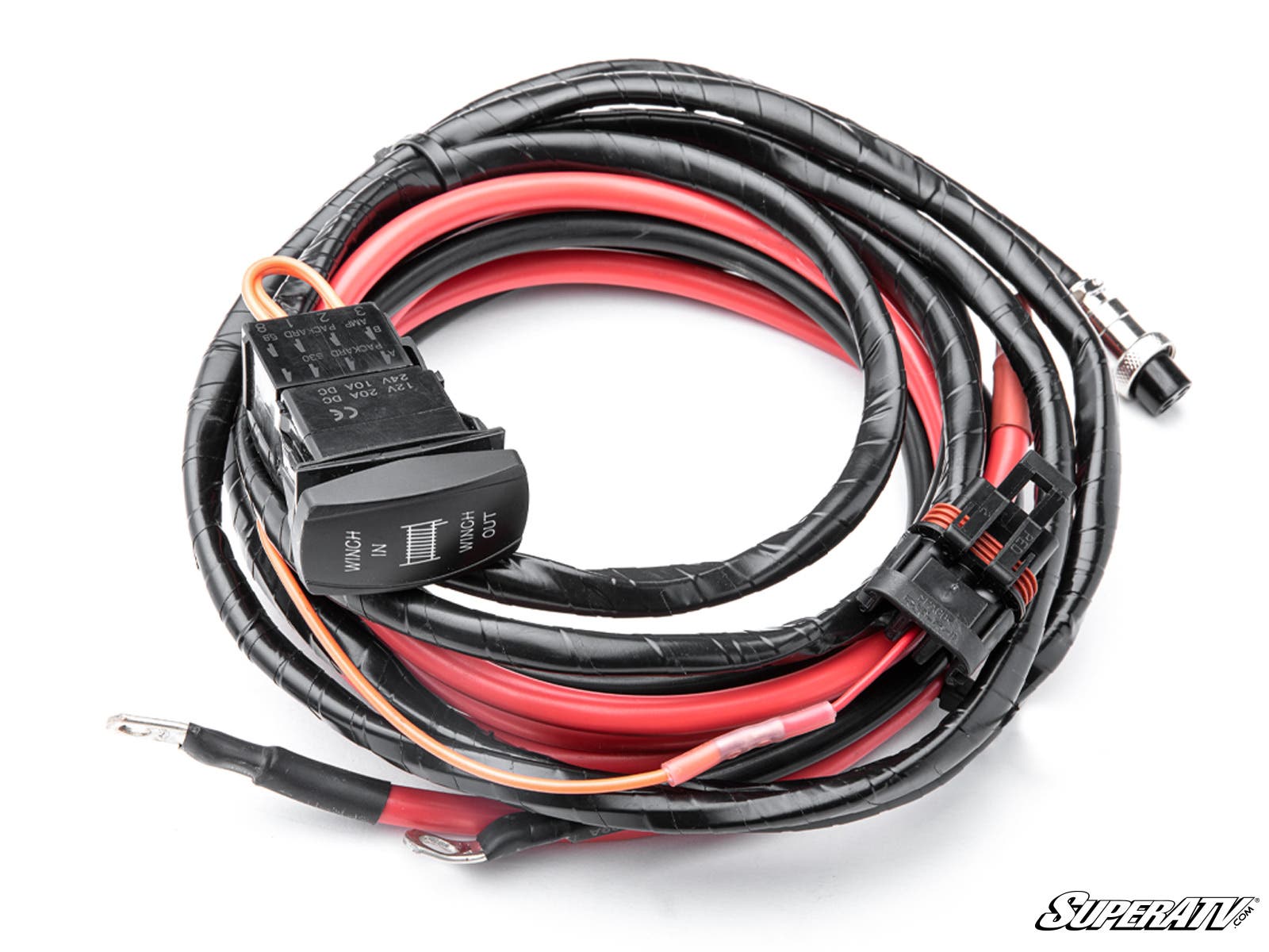 SuperATV Polaris Ranger XP Kinetic Black Ops Ready-Fit Winch