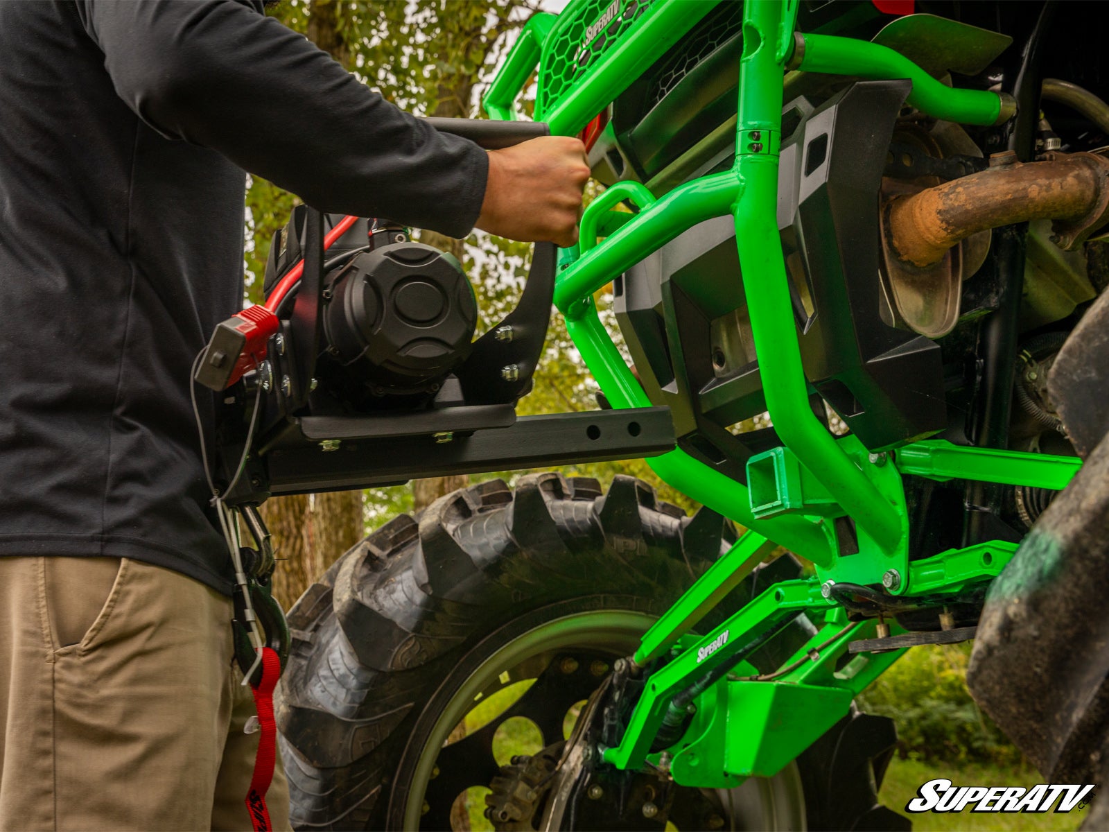 SuperATV12,000 lb Winch Receiver Mount