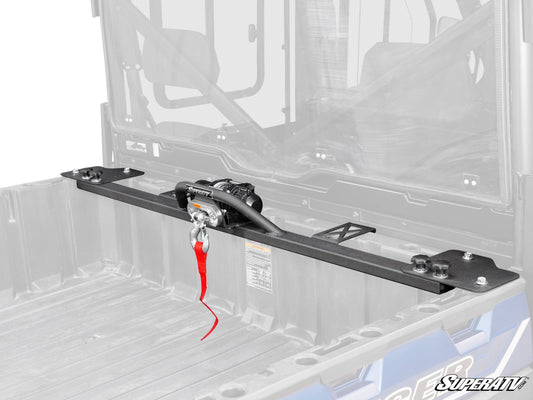 SuperATV Polaris Ranger XP 570 Bed Winch 500‑lb Capacity