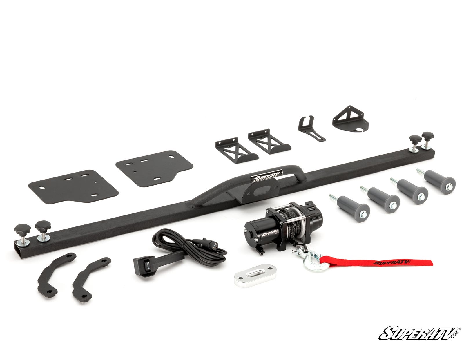 SuperATV Polaris Ranger 1000 Bed Winch 500‑lb