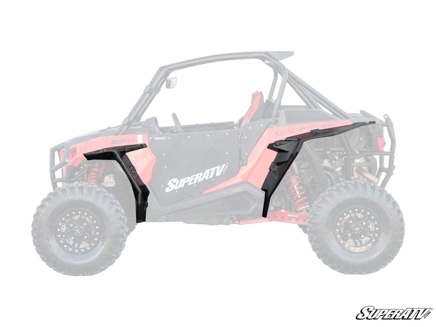 SuperATV Polaris RZR XP Turbo Extra‑Wide Fender Flares