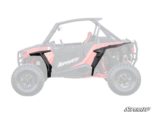 SuperATV Polaris RZR XP Turbo Extra‑Wide Fender Flares