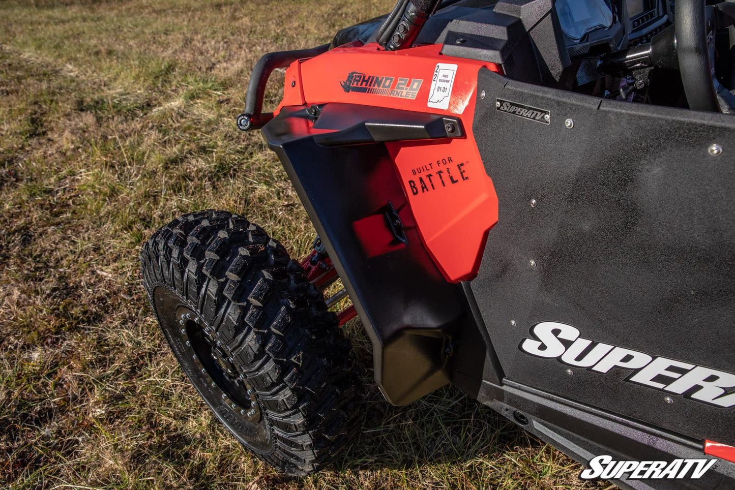 SuperATV Polaris RZR XP Turbo Extra‑Wide Fender Flares
