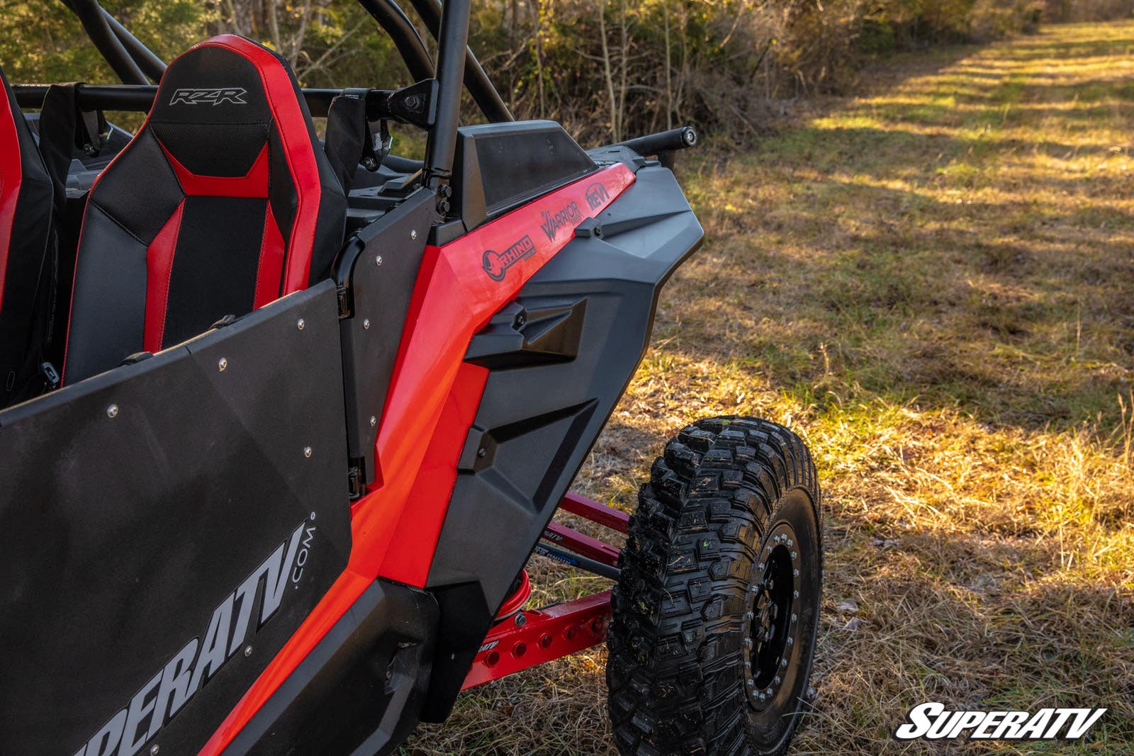SuperATV Polaris RZR XP Turbo Extra‑Wide Fender Flares