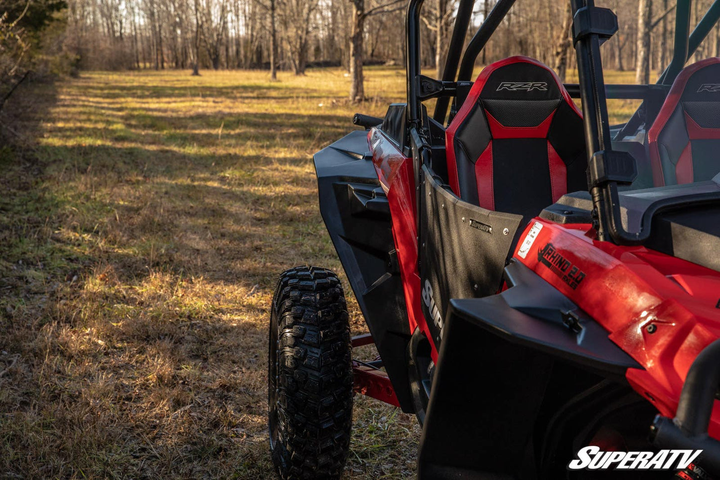 SuperATV Polaris RZR XP Turbo Extra‑Wide Fender Flares