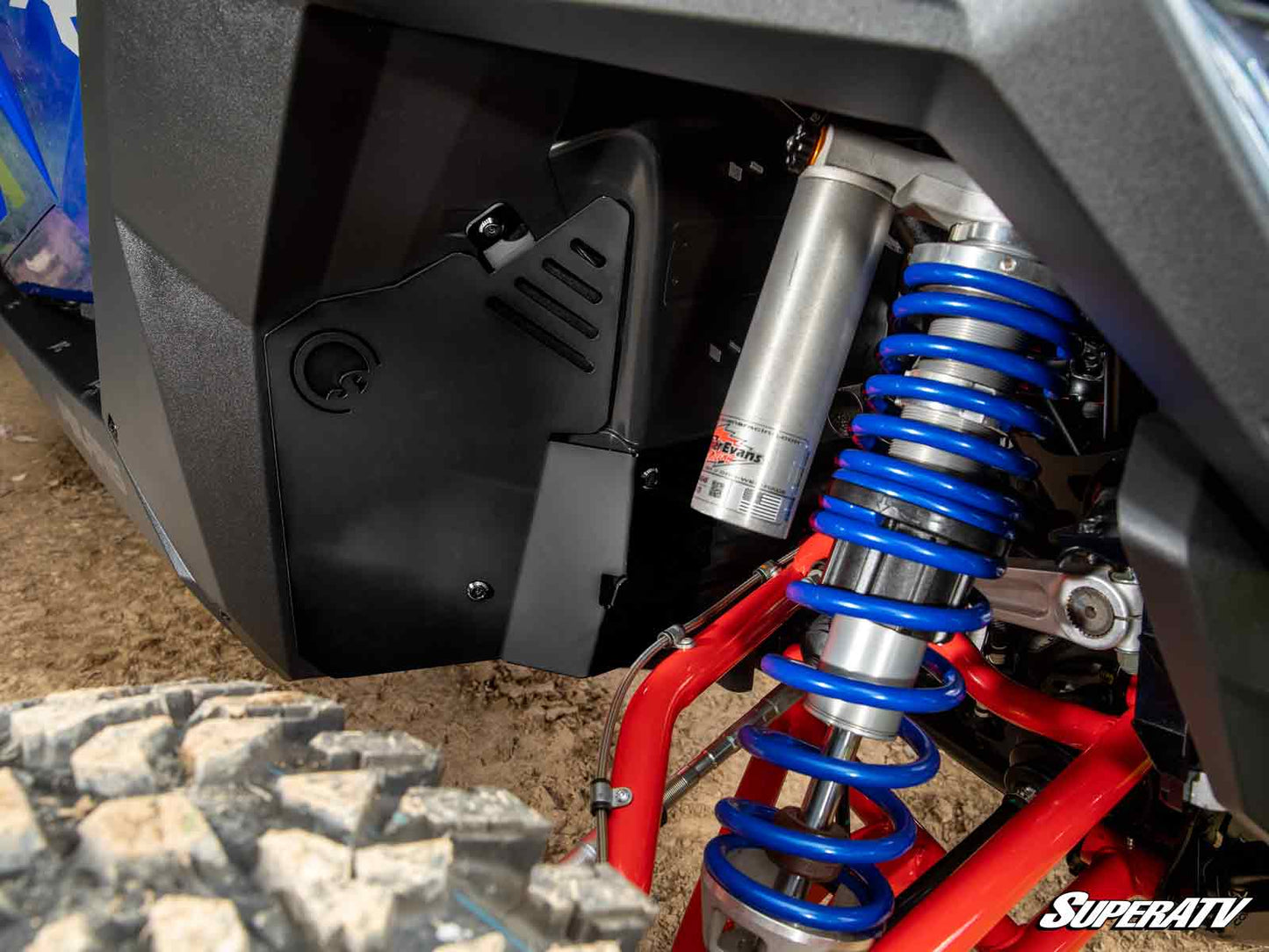 SuperATV Polaris RZR Turbo R Inner Fender Guards