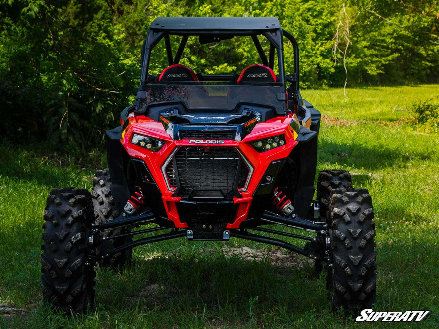 SuperATV Polaris RZR S 1000 Half Windshield Scratch Resistant
