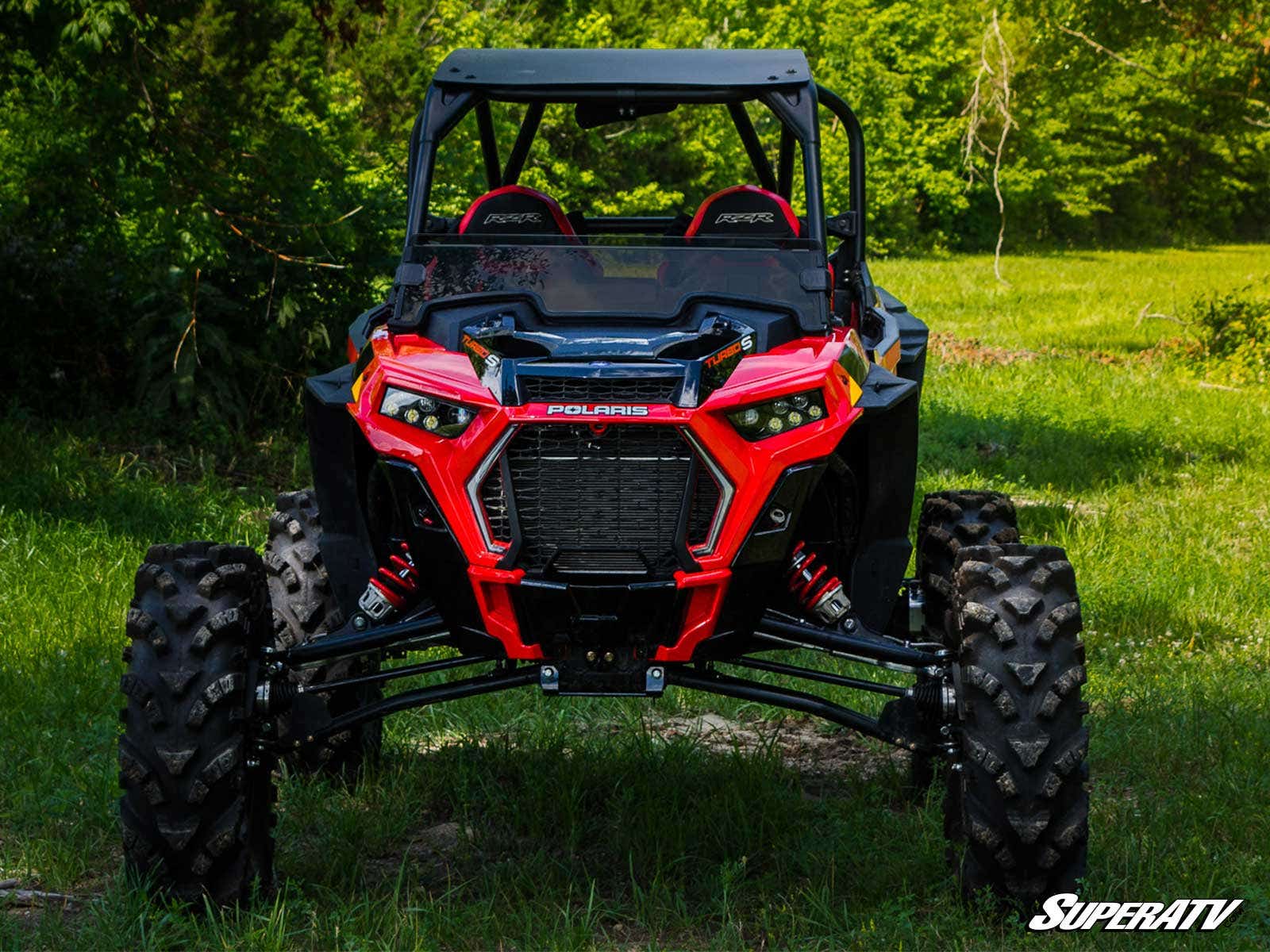 SuperATV Polaris RZR S 1000 Half Windshield Scratch Resistant