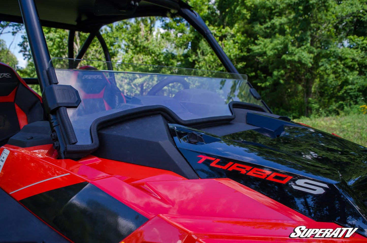 SuperATV Polaris RZR S 1000 Half Windshield Scratch Resistant
