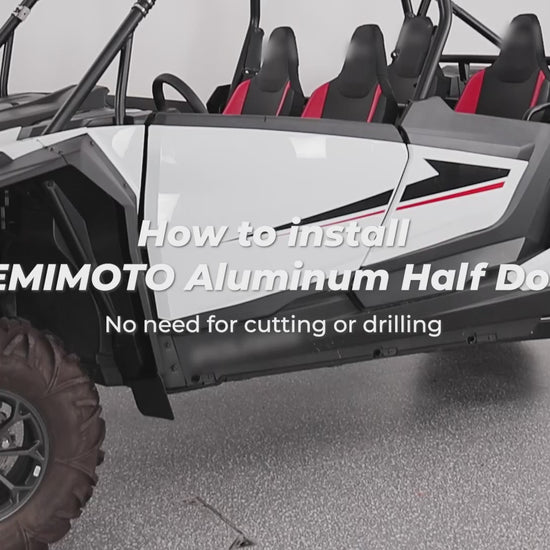 Kemimoto Aluminum Half Door With PC Window 4pcs