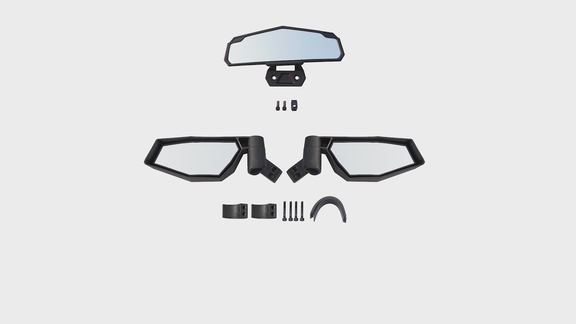 Kemimoto Side Mirrors for Polaris RZR XP 1000/4 2024-2025
